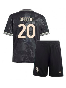 Billige Juventus Lois Openda #20 Tredjedraktsett Barn 2025-26 Kortermet (+ Korte bukser)